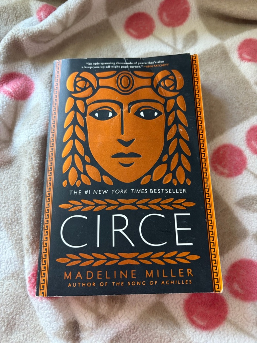 Circe by Madeline Miller - Black & Orange Paperback